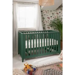 Mamas & Papas Green Melfi Cot Bed