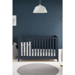 Mamas & Papas Blue Melfi Cot Bed