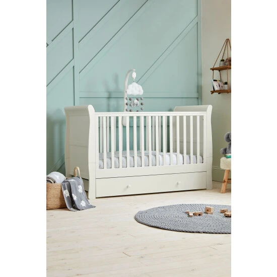 Mamas & Papas Pure White Mia Cot Bed 3 Mamas & Papas Pure White Mia Cot Bed
