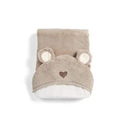 Mamas & Papas Brown Millie And Boris Bear Hooded Towel