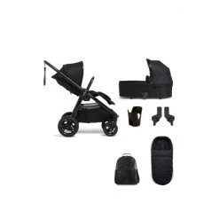 Mamas & Papas Black Ocarro Carbon 6 Piece Bundle (Save £237)