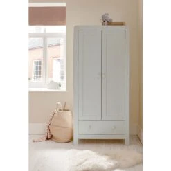 Mamas & Papas Grey Kids Dover Wardrobe