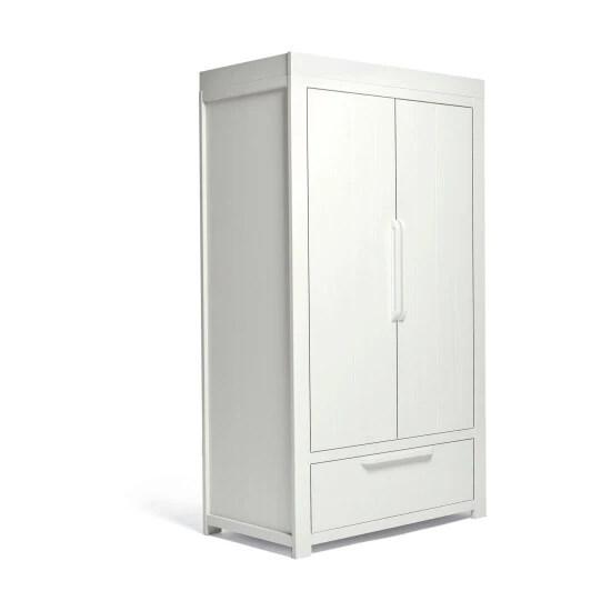 Mamas & Papas White Kids Franklin Full Sized Wardrobe 7 Mamas & Papas White Kids Franklin Full Sized Wardrobe - Image 5