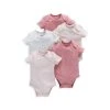 Mamas & Papas Girls Pink Short Sleeve 5 Pack Bodysuits -Mamas & Papas Shop unnamed file 1698