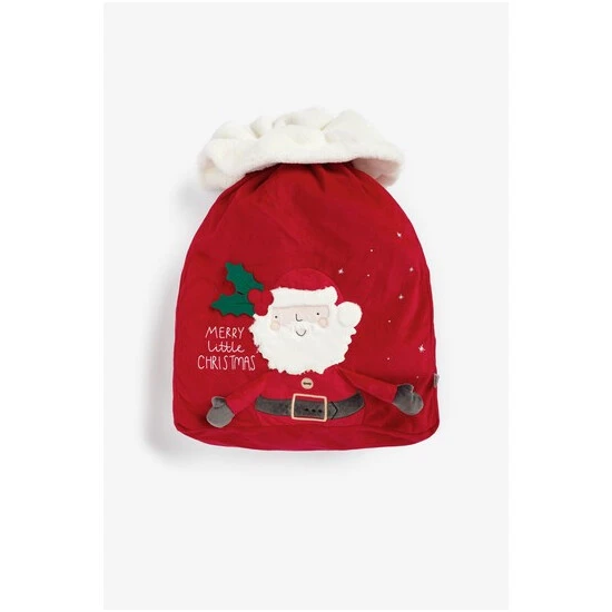 Mamas & Papas Red Christmas Large Santa Sack 6 Mamas & Papas Red Christmas Large Santa Sack - Image 4