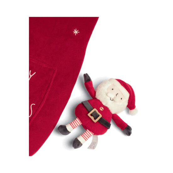 Mamas & Papas Red Christmas Large Santa Stocking 5 Mamas & Papas Red Christmas Large Santa Stocking - Image 3