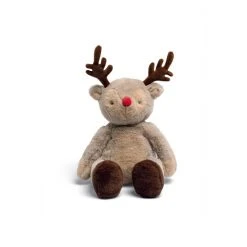 Mamas & Papas Brown Christmas Reindeer Soft Toy