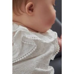 Mamas & Papas White Broderie Romper 11 Mamas & Papas White Broderie Romper -Mamas & Papas Shop unnamed file 1834