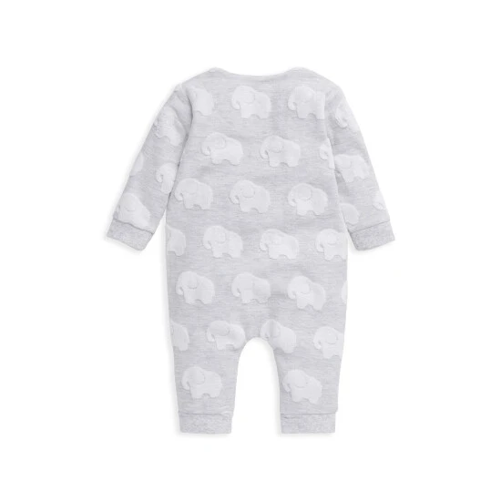 Mamas & Papas Grey Elephant Textured Romper 11 Mamas & Papas Grey Elephant Textured Romper - Image 9