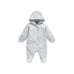 Mamas & Papas Mamas And Papas Grey Spot Jersey Pramsuit