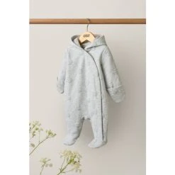 Mamas & Papas Mamas And Papas Grey Spot Jersey Pramsuit -Mamas & Papas Shop unnamed file 1861