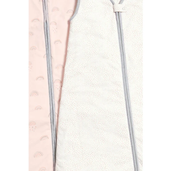 Mamas & Papas Pink 2 Pack Sleep Bags 4 Mamas & Papas Pink 2 Pack Sleep Bags - Image 2
