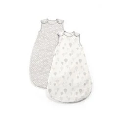 Mamas & Papas Grey Baby 2.5 Tog Sleep Bags 2 Pk