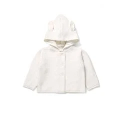 Mamas & Papas White Cardigan With Hood Ears 8 Mamas & Papas White Cardigan With Hood Ears -Mamas & Papas Shop unnamed file 1966