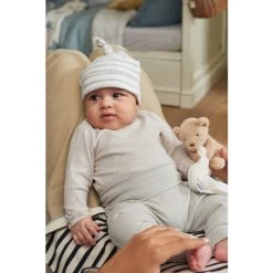 Mamas & Papas Grey Basics Ribbed Leggings -Mamas & Papas Shop unnamed file 2183