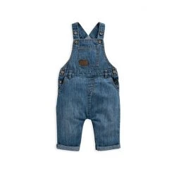 Mamas & Papas Newborn Boys Blue Denim Dungaree -Mamas & Papas Shop unnamed file 2293