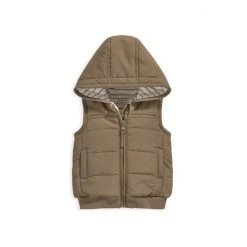 Mamas & Papas Taupe Brown Gilet -Mamas & Papas Shop unnamed file 2338