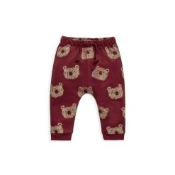 Mamas & Papas Red Bear Print Joggers