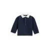 Mamas & Papas Blue Knitted Polo Top