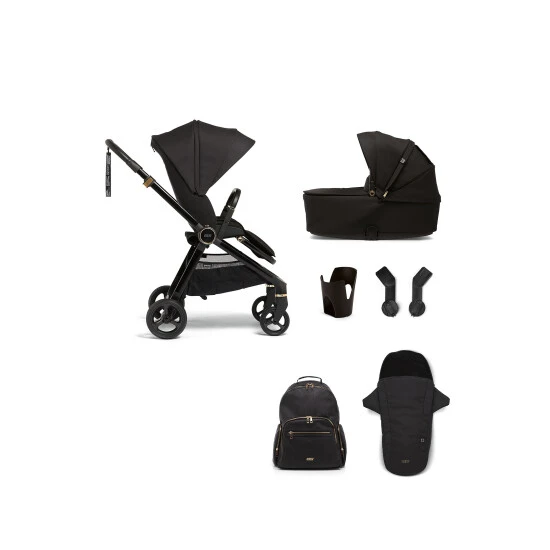 Mamas & Papas 6 Piece Black Strada Black Diamond Bundle (Save £370) 3 Mamas & Papas 6 Piece Black Strada Black Diamond Bundle (Save £370)