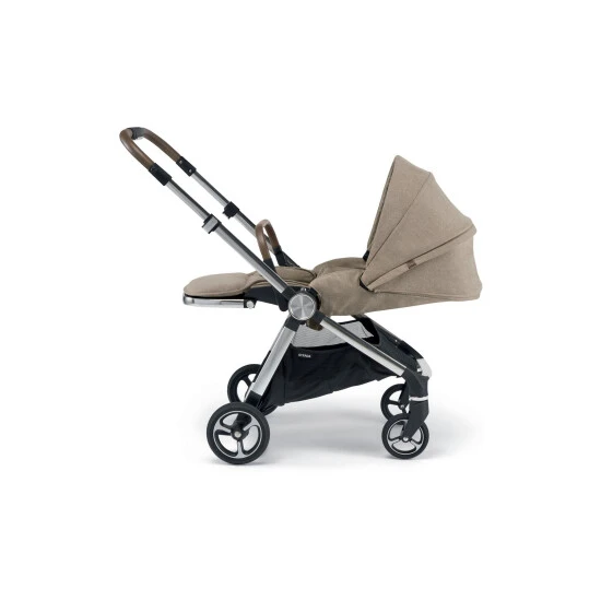 Mamas & Papas Brown Strada Cashmere Natural Pushchair 4 Mamas & Papas Brown Strada Cashmere Natural Pushchair - Image 2