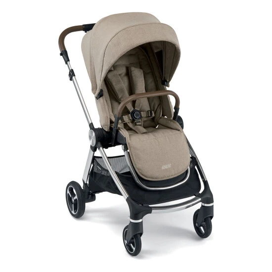 Mamas & Papas Brown Strada Cashmere Natural Pushchair 5 Mamas & Papas Brown Strada Cashmere Natural Pushchair - Image 3