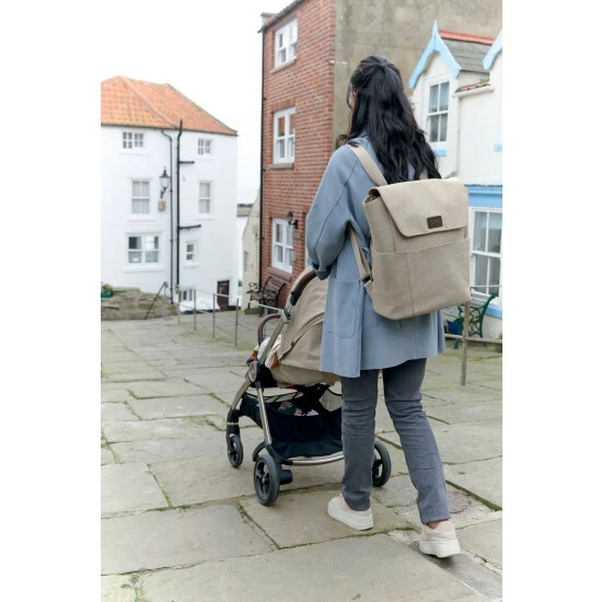 Mamas & Papas Brown Strada Pebble Natural Pushchair 7 Mamas & Papas Brown Strada Pebble Natural Pushchair - Image 5