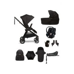 Mamas & Papas 9 Piece Black Diamond Strada Complete Kit