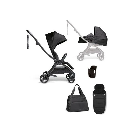 Mamas & Papas Black Airo Pushchair 5 Piece Bundle In Black (Save £136) 8 Mamas & Papas Black Airo Pushchair 5 Piece Bundle In Black (Save £136) - Image 6