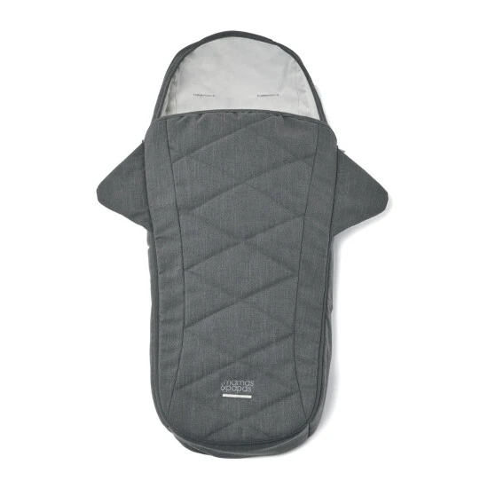 Mamas & Papas Grey Strada Grey Mist Footmuff 3 Mamas & Papas Grey Strada Grey Mist Footmuff