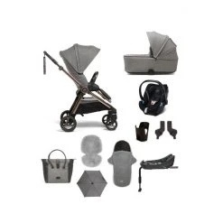 Mamas & Papas Grey Strada Luxe 10 Piece Bundle (Save £393)