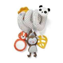 Mamas & Papas Black Wildly Travel Spiral Toy