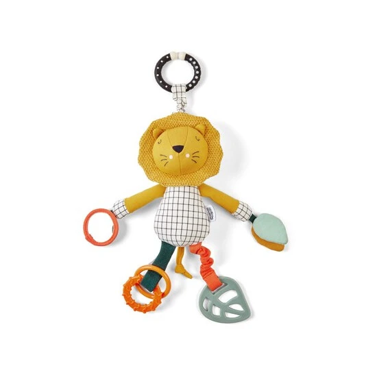 Mamas & Papas Black Wildly Activity Jangly Lion Toy 3 Mamas & Papas Black Wildly Activity Jangly Lion Toy