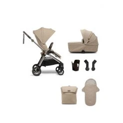 Mamas & Papas 6 Piece Brown Strada Pebble Bundle (Save £281)