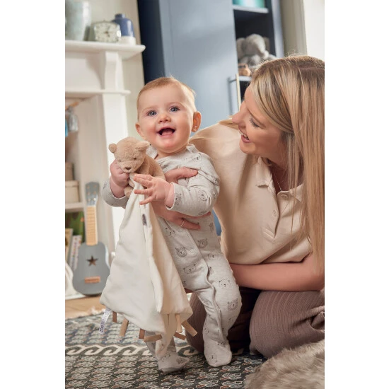 Mamas & Papas White Comforter Bear 3 Mamas & Papas White Comforter Bear