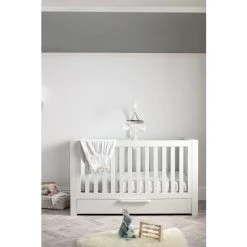 Mamas & Papas White Franklin Cot Bed
