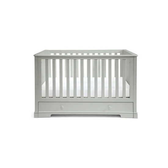 Mamas & Papas Grey Oxford 2 Piece Furniture Set Cot Bed 9 Mamas & Papas Grey Oxford 2 Piece Furniture Set Cot Bed - Image 7
