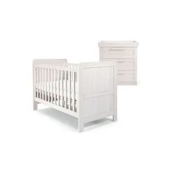 Mamas & Papas White Atlas 2 Piece Furniture Set Cot Bed -Mamas & Papas Shop unnamed file 962