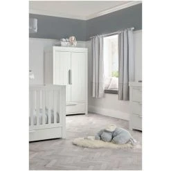 Mamas & Papas 3 Piece Grey Wash Franklin Cot Bed Range With Dresser And Wardrobe -Mamas & Papas Shop unnamed file 972