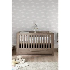 Mamas & Papas Grey Franklin Cot Bed